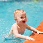 How quickly does a baby learn to swim?